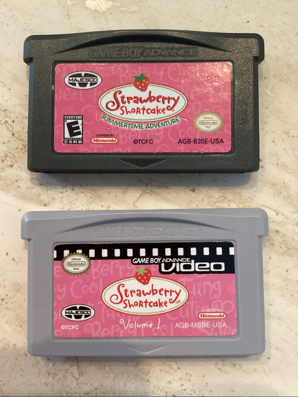 Strawberry Shortcake Gameboy Advance Game & Summertime Adventure Nintendo Tested